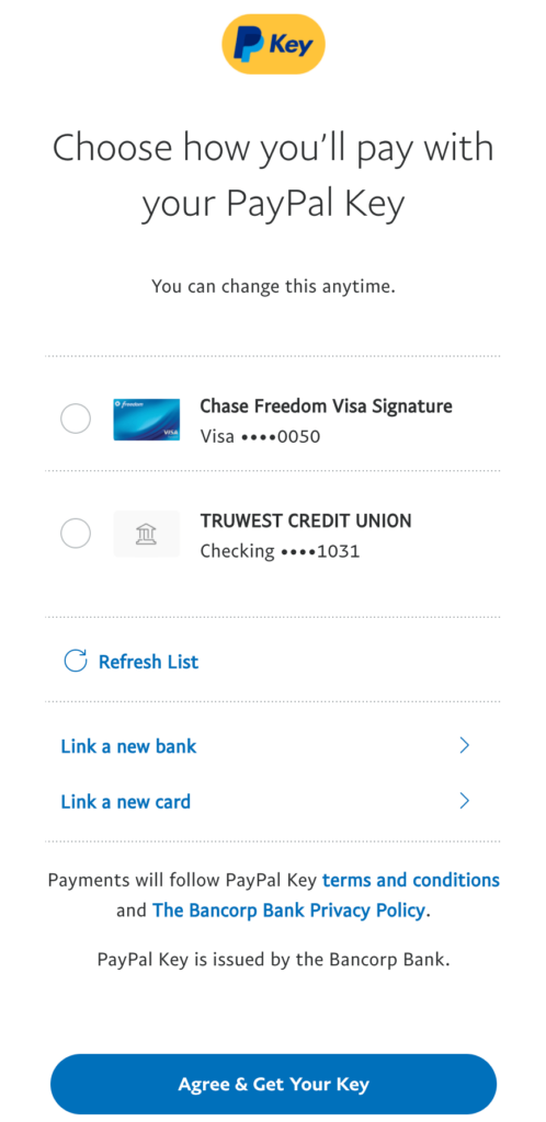 virtual debit card paypal