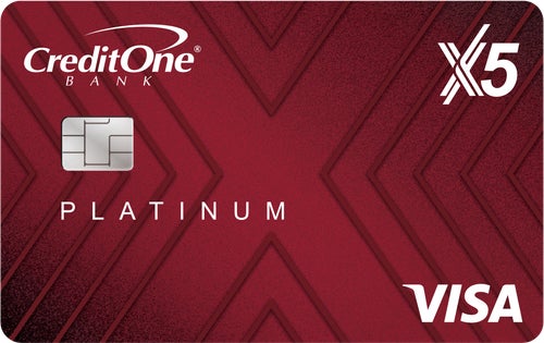 Credit One Bank® Platinum X5 Visa® review