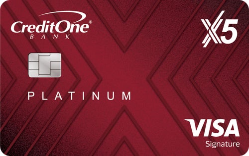 Credit One Bank® Platinum X5 Visa Signature® review